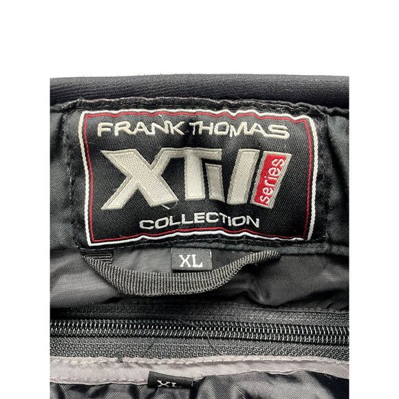 Frank Thomas XTil XL Series Collection Black Motorcycle Jacket With Padding - Picture 3 of 6